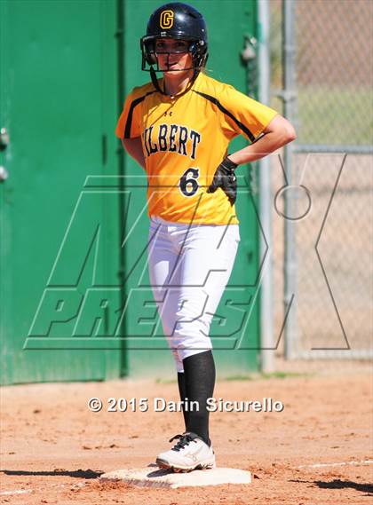 Thumbnail 3 in Deer Valley vs. Gilbert (Red Mountain Tournament) photogallery.