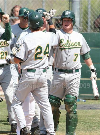 Thumbnail 2 in Edison @ West Ranch (CIF SS D1 Playoffs) photogallery.