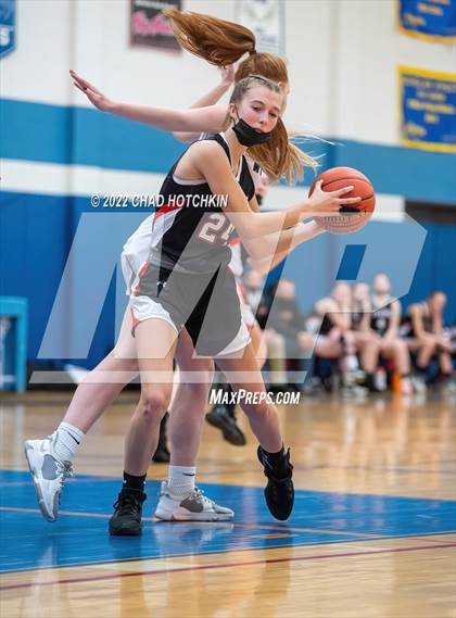 Thumbnail 2 in Webber @ Harley Allendale Columbia (NYSPHSAA Section 5  Round 2 Playoff) photogallery.