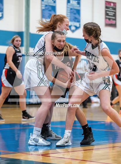 Thumbnail 3 in Webber @ Harley Allendale Columbia (NYSPHSAA Section 5  Round 2 Playoff) photogallery.