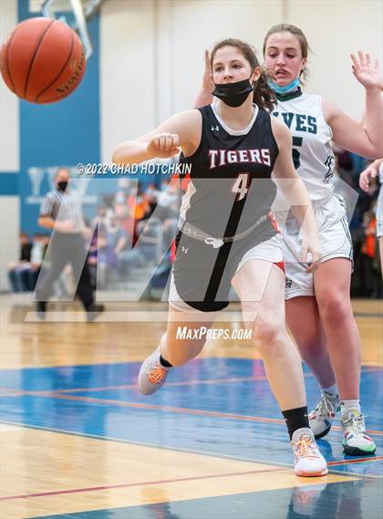 Thumbnail 3 in Webber @ Harley Allendale Columbia (NYSPHSAA Section 5  Round 2 Playoff) photogallery.