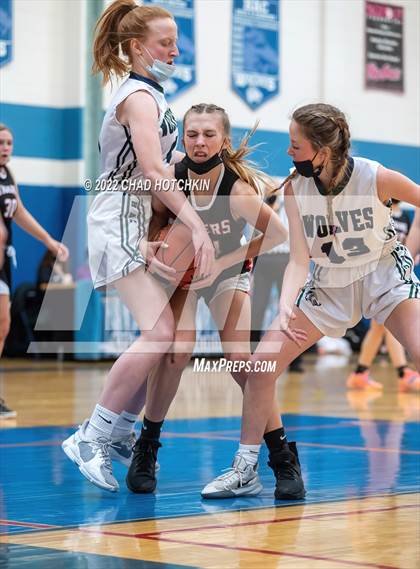 Thumbnail 2 in Webber @ Harley Allendale Columbia (NYSPHSAA Section 5  Round 2 Playoff) photogallery.