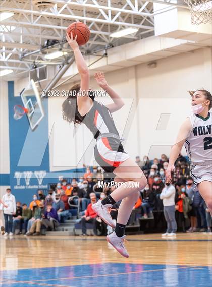 Thumbnail 3 in Webber @ Harley Allendale Columbia (NYSPHSAA Section 5  Round 2 Playoff) photogallery.