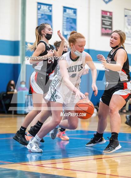 Thumbnail 3 in Webber @ Harley Allendale Columbia (NYSPHSAA Section 5  Round 2 Playoff) photogallery.