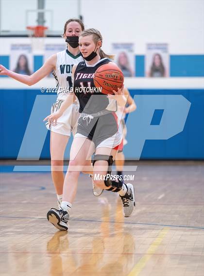 Thumbnail 3 in Webber @ Harley Allendale Columbia (NYSPHSAA Section 5  Round 2 Playoff) photogallery.