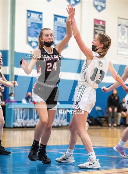 Thumbnail 3 in Webber @ Harley Allendale Columbia (NYSPHSAA Section 5  Round 2 Playoff) photogallery.