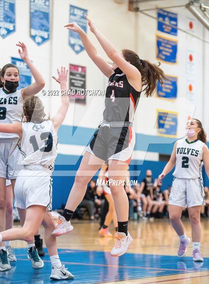 Thumbnail 2 in Webber @ Harley Allendale Columbia (NYSPHSAA Section 5  Round 2 Playoff) photogallery.