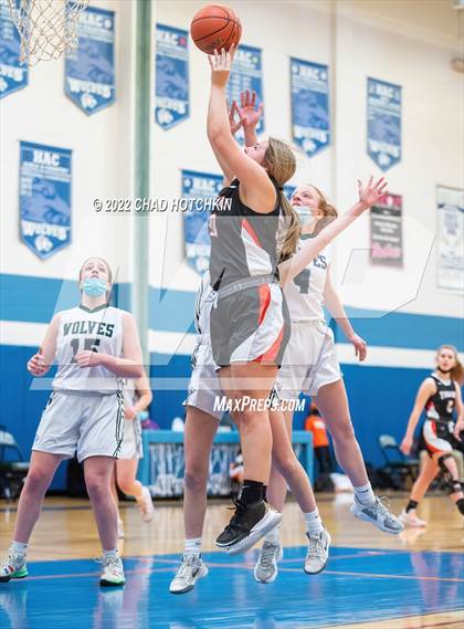Thumbnail 3 in Webber @ Harley Allendale Columbia (NYSPHSAA Section 5  Round 2 Playoff) photogallery.
