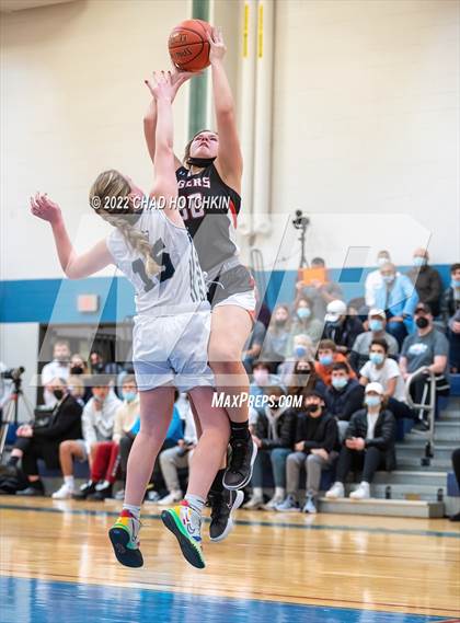 Thumbnail 2 in Webber @ Harley Allendale Columbia (NYSPHSAA Section 5  Round 2 Playoff) photogallery.