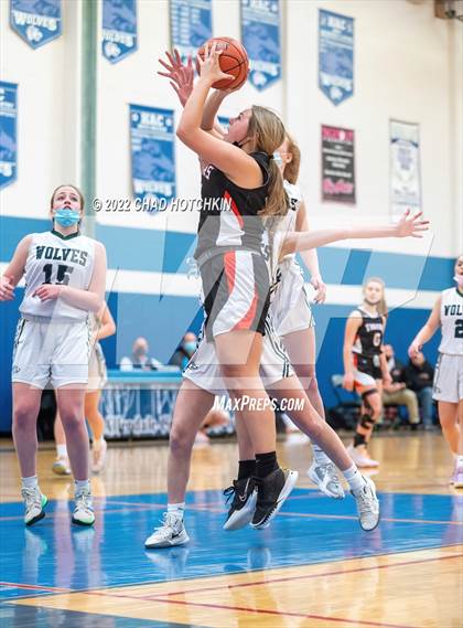 Thumbnail 1 in Webber @ Harley Allendale Columbia (NYSPHSAA Section 5  Round 2 Playoff) photogallery.