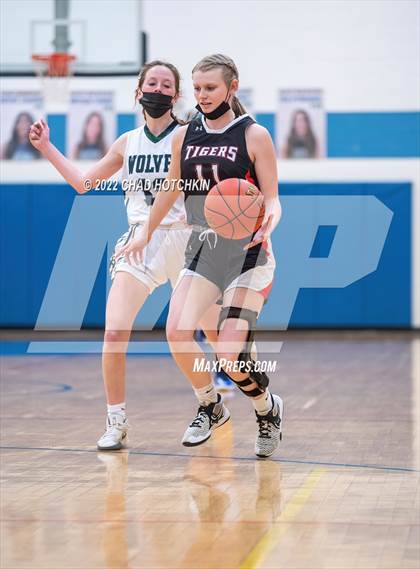 Thumbnail 2 in Webber @ Harley Allendale Columbia (NYSPHSAA Section 5  Round 2 Playoff) photogallery.