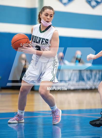 Thumbnail 1 in Webber @ Harley Allendale Columbia (NYSPHSAA Section 5  Round 2 Playoff) photogallery.