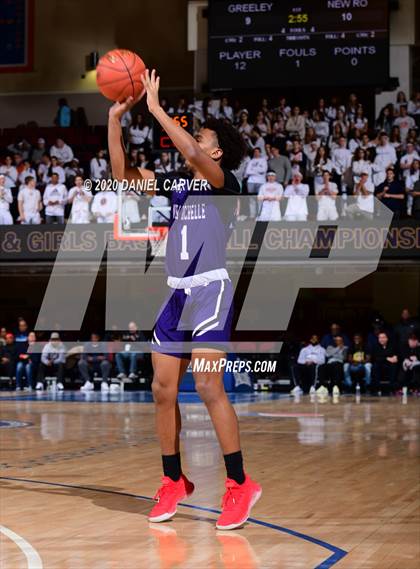 Thumbnail 1 in New Rochelle vs. Greeley (Section 1 Class AA Semifinal) photogallery.