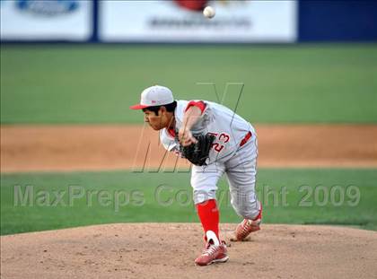Thumbnail 1 in El Toro vs. Mater Dei (Anderson Bat National Classic) photogallery.