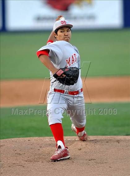 Thumbnail 2 in El Toro vs. Mater Dei (Anderson Bat National Classic) photogallery.