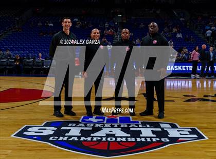 Thumbnail 1 in Lipan vs New Home (UIL 2A Basketball Semifinal) photogallery.