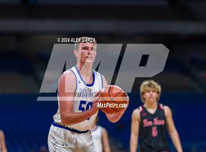 Thumbnail 1 in Lipan vs New Home (UIL 2A Basketball Semifinal) photogallery.