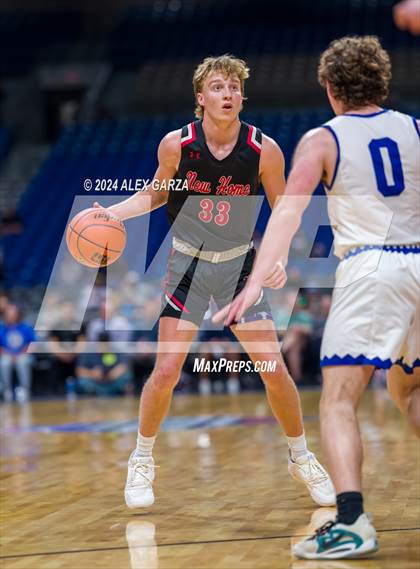 Thumbnail 1 in Lipan vs New Home (UIL 2A Basketball Semifinal) photogallery.