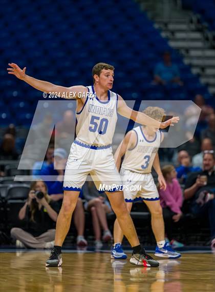 Thumbnail 1 in Lipan vs New Home (UIL 2A Basketball Semifinal) photogallery.