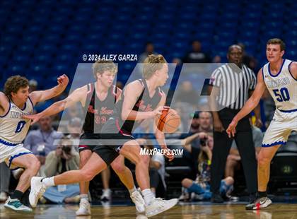 Thumbnail 2 in Lipan vs New Home (UIL 2A Basketball Semifinal) photogallery.