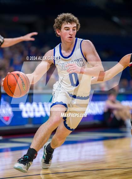 Thumbnail 1 in Lipan vs New Home (UIL 2A Basketball Semifinal) photogallery.