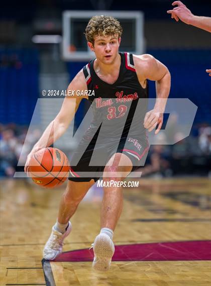Thumbnail 1 in Lipan vs New Home (UIL 2A Basketball Semifinal) photogallery.