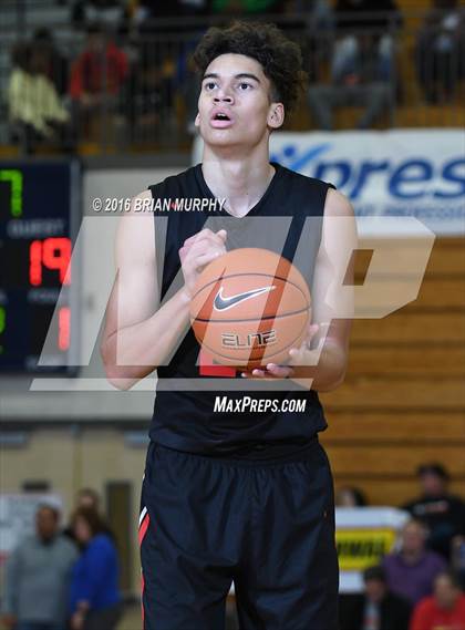 Thumbnail 2 in West Linn vs. Clackamas (Les Schwab Invitational) photogallery.