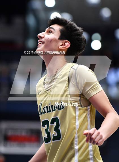 Thumbnail 3 in Moreau Catholic vs. Notre Dame (MaxPreps/DLS MLK Classic) photogallery.