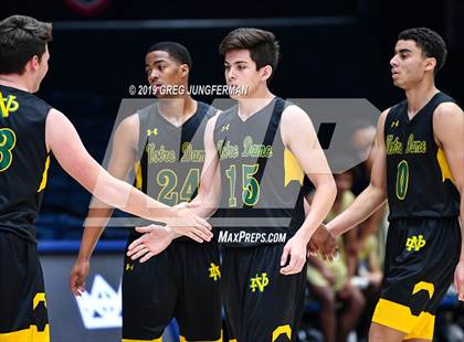 Thumbnail 3 in Moreau Catholic vs. Notre Dame (MaxPreps/DLS MLK Classic) photogallery.