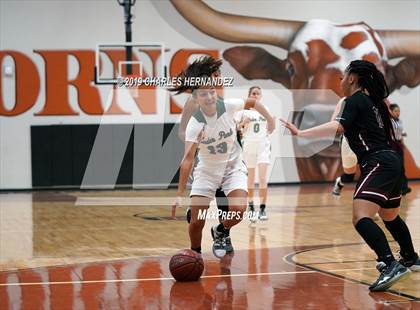 Thumbnail 3 in Cedar Park vs. Pearland (McDonald's Texas Invitational) photogallery.