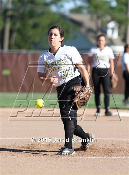 Thumbnail 3 in Berwick @ White (LHSAA 3A Bi-District Playoff) photogallery.