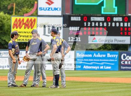 Thumbnail 1 in Blessed Trinity @ Marist (GHSA 4A Final Game 3) photogallery.