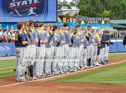 Thumbnail 3 in Blessed Trinity @ Marist (GHSA 4A Final Game 3) photogallery.