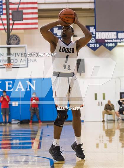 Thumbnail 2 in Linden vs Patrick School (Union County Final) photogallery.