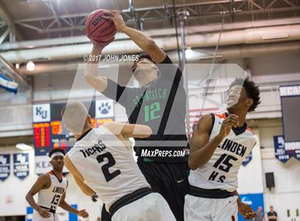 Thumbnail 2 in Linden vs Patrick School (Union County Final) photogallery.