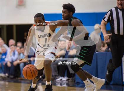 Thumbnail 2 in Linden vs Patrick School (Union County Final) photogallery.