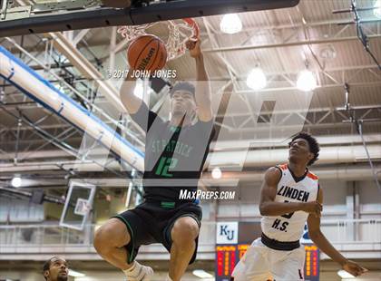 Thumbnail 2 in Linden vs Patrick School (Union County Final) photogallery.
