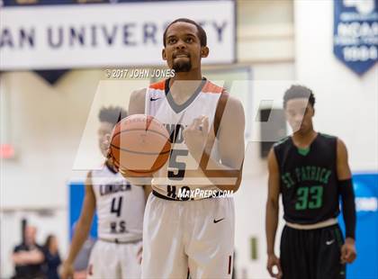 Thumbnail 2 in Linden vs Patrick School (Union County Final) photogallery.