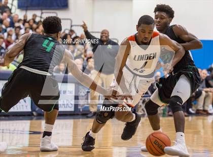 Thumbnail 3 in Linden vs Patrick School (Union County Final) photogallery.
