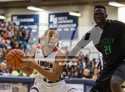 Thumbnail 2 in Linden vs Patrick School (Union County Final) photogallery.