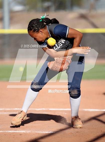 Thumbnail 1 in Canyon del Oro vs Willow Canyon (AIA Softball 4A Semifinal) photogallery.