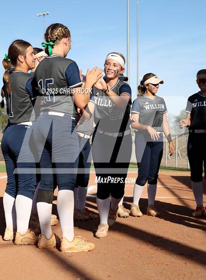 Thumbnail 1 in Canyon del Oro vs Willow Canyon (AIA Softball 4A Semifinal) photogallery.