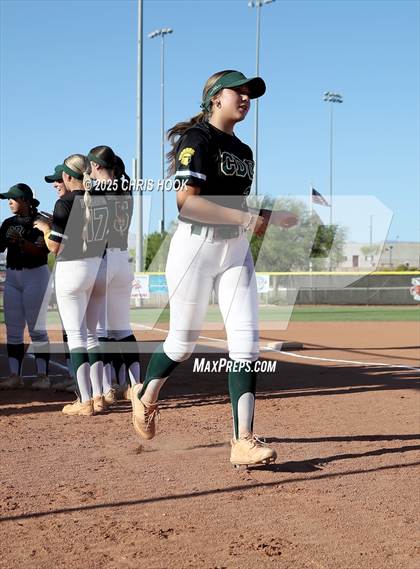 Thumbnail 3 in Canyon del Oro vs Willow Canyon (AIA Softball 4A Semifinal) photogallery.