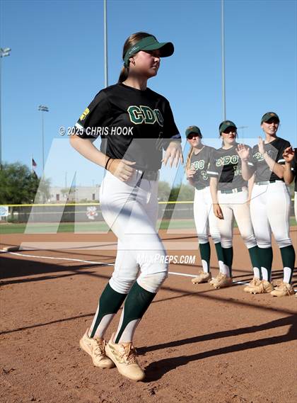 Thumbnail 1 in Canyon del Oro vs Willow Canyon (AIA Softball 4A Semifinal) photogallery.