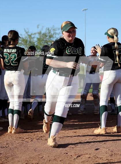 Thumbnail 2 in Canyon del Oro vs Willow Canyon (AIA Softball 4A Semifinal) photogallery.