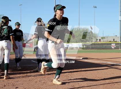 Thumbnail 2 in Canyon del Oro vs Willow Canyon (AIA Softball 4A Semifinal) photogallery.