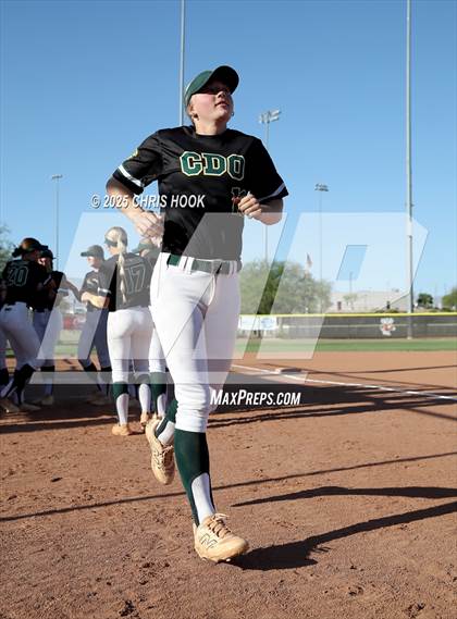 Thumbnail 2 in Canyon del Oro vs Willow Canyon (AIA Softball 4A Semifinal) photogallery.