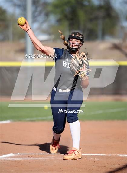 Thumbnail 1 in Canyon del Oro vs Willow Canyon (AIA Softball 4A Semifinal) photogallery.