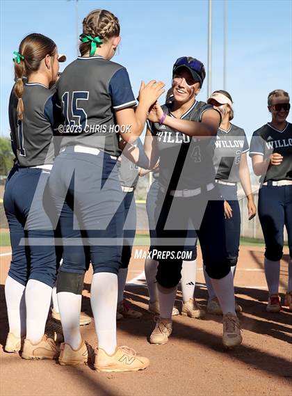 Thumbnail 3 in Canyon del Oro vs Willow Canyon (AIA Softball 4A Semifinal) photogallery.