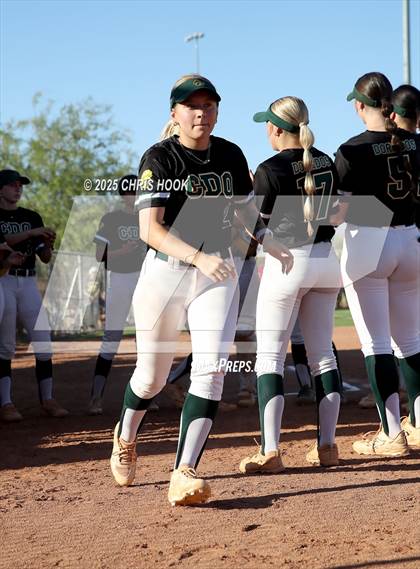 Thumbnail 2 in Canyon del Oro vs Willow Canyon (AIA Softball 4A Semifinal) photogallery.